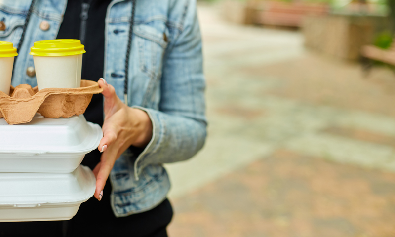 Packaging alimentare cartaceo