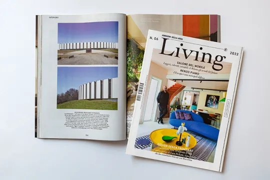 The futuristic former Burgo headquarters becomes the stage for the new design furniture on Living
