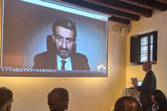 An energy outlook with Tabarelli of Nomisma Energia, at Burgo Group Management Meeting