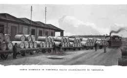 Carta giornale in partenza dallo stabilimento di Verzuolo (1925)