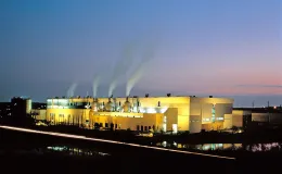Stabilimento di Duino, veduta notturna